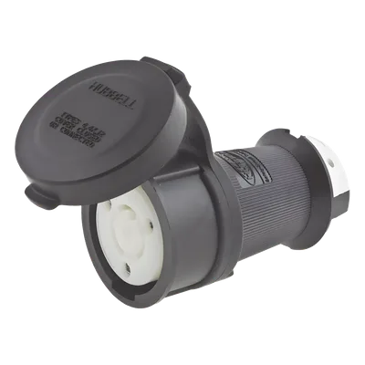 Conector Industrial con Bloqueo de Media Vuelta / 30 A / 120/208 V CA / NEMA L21-30R / 4 Polos 5 Hilos / 2.33 x 2.33 x 3.86 in / Grado Industrial