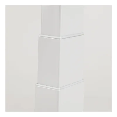 Base de Escritorio Motorizado Profesional / Altura Ajustable 60-125 cm (1.97-4.10 ft) / 3 Presets de Posiciones / Carga Máxima 100 kg / Elevación 30 mm/s / Color Blanco