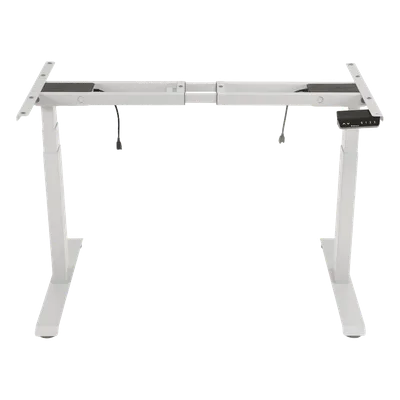 Base de Escritorio Motorizado Profesional / Altura Ajustable 60-125 cm (1.97-4.10 ft) / 3 Presets de Posiciones / Carga Máxima 100 kg / Elevación 30 mm/s / Color Blanco