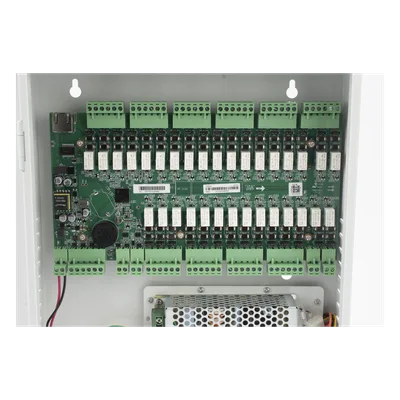 Controlador de Elevador IP / 32 Pisos / Gestión en la Nube / Wiegand 26/34 / PoE / 20,000 Tarjetas / 100,000 Eventos