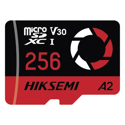 Memoria microSDXC / 256 GB / Lectura 180 MB/s / Escritura 150 MB/s / V30 U3 A2 / Resistente a Clima Extremo