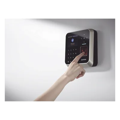 Lector biométrico / NPU con IA / 500,000 usuarios / WiFi+Ethernet+RS-485 / IP65 / EM-MIFARE-DESFire-FeliCa-NFC-Bluetooth
