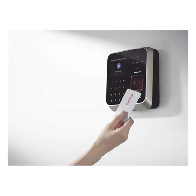 Lector biométrico / NPU con IA / 500,000 usuarios / WiFi+Ethernet+RS-485 / IP65 / EM-MIFARE-DESFire-FeliCa-NFC-Bluetooth