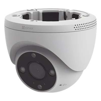 Cámara Domo IP / 3 Megapixel (2K) / Wi-Fi / Visión Nocturna Color 30 m (98.4 ft) / Detección Humana y Vehículo / IP67 / Audio Bidireccional / Ranura Micro SD 512 GB
