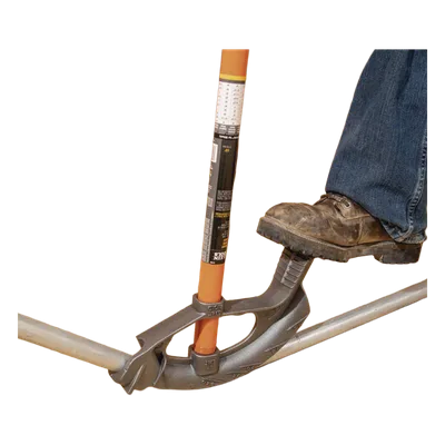 Doblatubos Manual / Hierro Dúctil Fundido / EMT 3/4" e IMC 1/2" / Ángulos 10° a 60° / Pedal Ancho Antideslizante