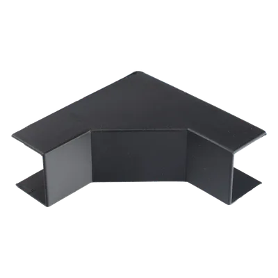 Esquinero Interior / PVC Autoxtinguible / Para Canaleta TMK-1720-N-CC / Color Negro