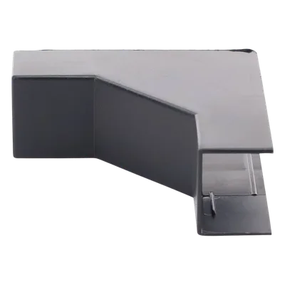 Esquinero Interior / PVC Autoxtinguible / Para Canaleta TMK-1720-N-CC / Color Negro