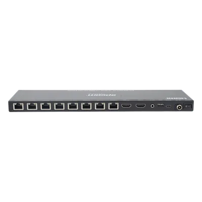 Splitter HDMI 1x8 / 4K@30Hz 4:4:4 / Extensión 40 m (131.2 ft) a 4K / 70 m (229.7 ft) a 1080p / PoC Unidireccional / Salida de Bucle HDMI / EDID Avanzado