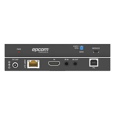 Extensor HDMI con KVM / 4K@60Hz 4:4:4 / 150m (492 pies) en 1080p / 120m (394 pies) en 4K / HDBaseT / USB 2.0 / IR Bidireccional / POC / EDID