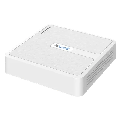 NVR IP / 4 Canales / 4 Puertos PoE+ / 40 Mbps Entrada / H.265+ / Full HD 1080p / 1 Bahía HDD 6 TB