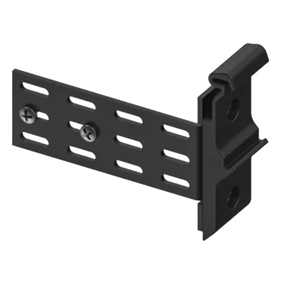 Adaptador para Riel DIN / 35 mm / ABS+PC y Acero S235JR / 90x70x25 mm / 68 g