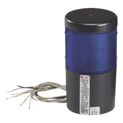 Módulo de luz LED / 24 Vcc / Azul / Montaje superficie o tubería NPT 3/4" / Vida útil 50,000 hrs / IP65