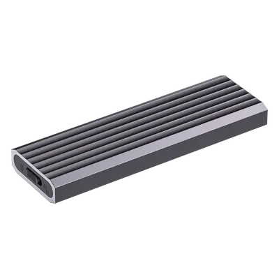 Carcasa SSD M.2 NVMe / USB 3.2 Gen2 Type-C / 10 Gbps / 4 Formatos M.2 / Aluminio con Disipación Térmica / 112.5 mm