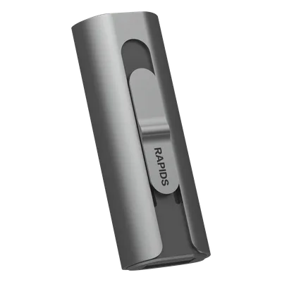 Memoria USB Dual SSD / 256 GB / USB-C y USB-A / Lectura 560 MB/s / Escritura 500 MB/s / OTG / Aleación de Aluminio