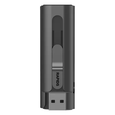 Memoria USB Dual SSD / 256 GB / USB-C y USB-A / Lectura 560 MB/s / Escritura 500 MB/s / OTG / Aleación de Aluminio