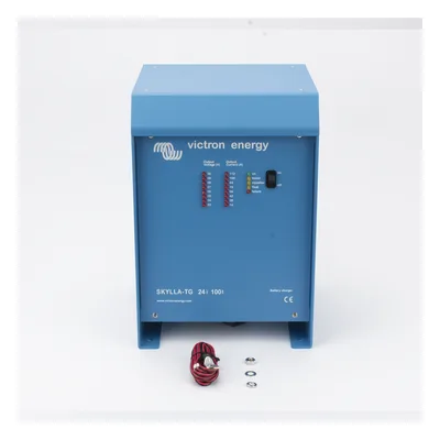 Cargador de Baterías Marino / 24 V / 100 A / Bancos 500 a 1000 Ah / Entrada Universal 90-265 VCA / 90-400 VCC / Homologación Germanischer Lloyd / IEC 60945-2002