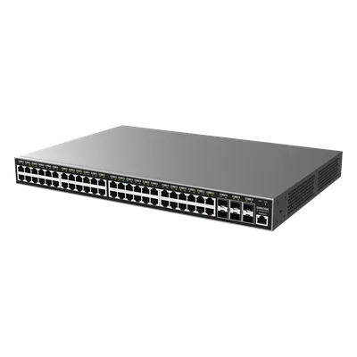 Switch Administrable / 48 Puertos Gigabit / 6 SFP+ / 216 Gbps / 1.44 x 0.99 x 0.14 pies