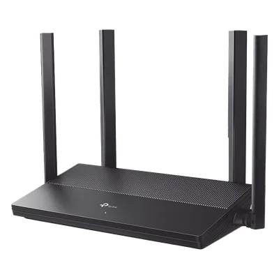 Router WiFi 6 AX / 1500 Mbps / 4 Antenas Beamforming / 3 LAN + 1 WAN Gigabit / WPA3 / EasyMesh