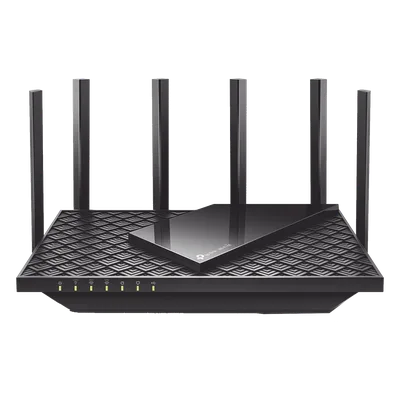 Router Tri-Band Wi-Fi 6E / AX5400 / 1 WAN Gigabit + 4 LAN Gigabit / OFDMA / Beamforming / WPA3 / EasyMesh