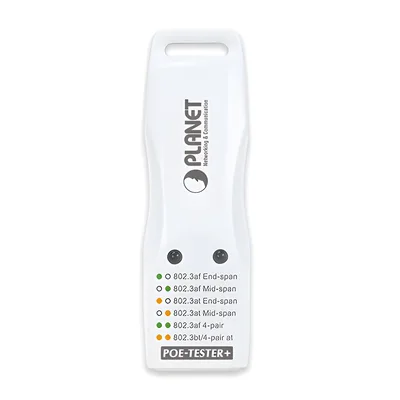 Probador Power Over Ethernet Compacto para Estandares IEEE 802.3af/at/bt