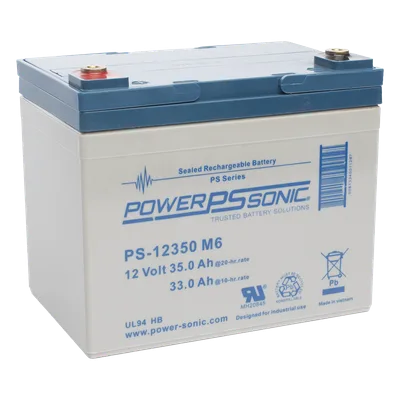 Batería de Respaldo AGM/VRLA / 12V 35Ah / Terminales M6 / Vida Útil 5 Años / Certificación UL