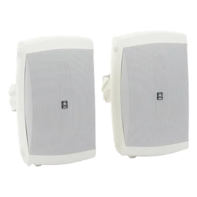 Altavoces de Montaje en Superficie de 2 Vías / Woofer 5 in (127 mm), Tweeter 0.5 in (12.7 mm) / Semi-Exterior, 6 Ohms / Par Color Blanco
