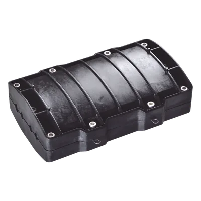 Caja de Distribución de Fibra Óptica Horizontal / 48 Empalmes / IP68 / 0.92 x 0.59 x 0.28 ft