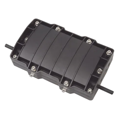 Caja de Distribución de Fibra Óptica Horizontal / 48 Empalmes / IP68 / 0.92 x 0.59 x 0.28 ft