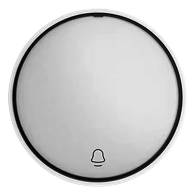 Botón de Emergencia Inalámbrico / Energía Cinética Sin Batería / Alcance 50 m (164 ft) / Emparejable con Terminales IP / Diseño Compacto