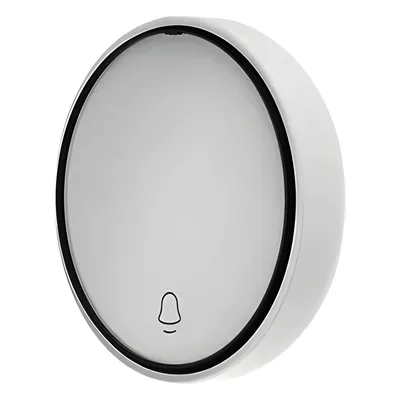 Botón de Emergencia Inalámbrico / Energía Cinética Sin Batería / Alcance 50 m (164 ft) / Emparejable con Terminales IP / Diseño Compacto