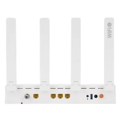 ONU XPON / Wi-Fi 6 AX1500 / 4 Puertos Gigabit / CATV con AGC / 4 Antenas 5 dBi / PON SC/APC
