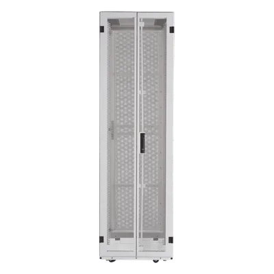 Gabinete para Centros de Datos / 42 UR / 800 mm Ancho / 1070 mm (3.51 ft) Profundidad / Carga 1588 kg / Puerta Perforada 80% / Acero