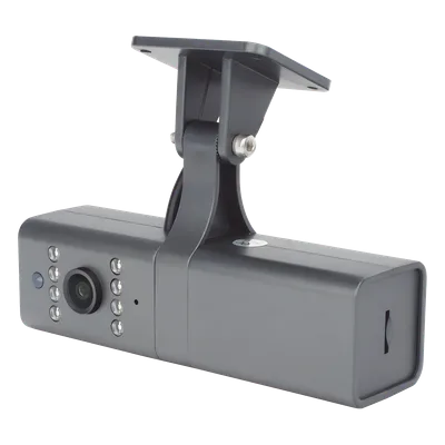 Dashcam Dual / 1280x720p Full HD / H.265 / Visión Día y Noche / 120° H / MicroSD 128 GB / Compatible FMC125 y FMC650