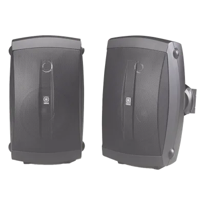 Altavoces de Montaje en Superficie de 2 Vías / Woofer 5 in (127 mm), Tweeter 0.5 in (12.7 mm) / Semi-Exterior, 6 Ohms / Par Color Negro