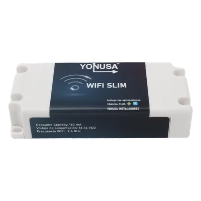 Módulo Wi-Fi para Cerco Eléctrico / Control Remoto vía App / IP55 Exterior / 2.4 GHz / Relay 1 Salida / -30°C a 60°C