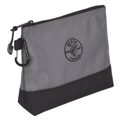 Kit de Bolsos para Herramientas / Base Reforzada 2520D / Cierre Zipper / 5 Piezas 14'' a 7'' / Mosquetones de Aluminio
