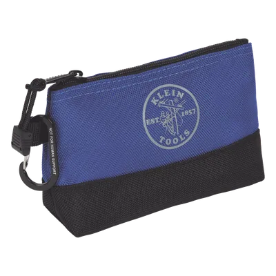 Kit de Bolsos para Herramientas / Base Reforzada 2520D / Cierre Zipper / 5 Piezas 14'' a 7'' / Mosquetones de Aluminio