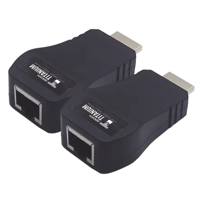 Extensor HDMI / 25 m (82 ft) / Cat5e/Cat6 / 1080p@60Hz / HDMI 1.3 / HDCP 1.2 / Sin Alimentación Externa