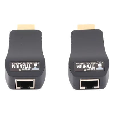 Extensor HDMI / 25 m (82 ft) / Cat5e/Cat6 / 1080p@60Hz / HDMI 1.3 / HDCP 1.2 / Sin Alimentación Externa