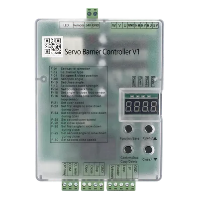 Cuadro de Mando / Control de Barrera / Configuración Programable / Sensor de Lazo Magnético / Salida de Alarma / 13.1 ft