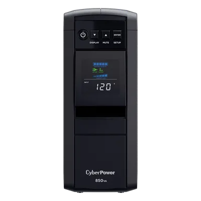 UPS de 850 VA/510 W, Topología Línea Interactiva, Entrada 120 Vca NEMA 5-15P, Onda Senoidal Pura, Tipo Torre, Con 10 Tomas NEMA 5-15R