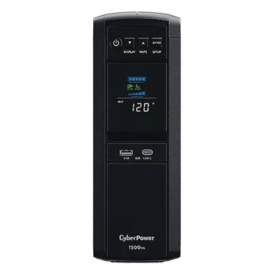 UPS de Torre / 1500 VA / 900 W / Onda Senoidal Pura / Línea Interactiva / 10 Tomas NEMA 5-15R / AVR / Supresión 1030 J