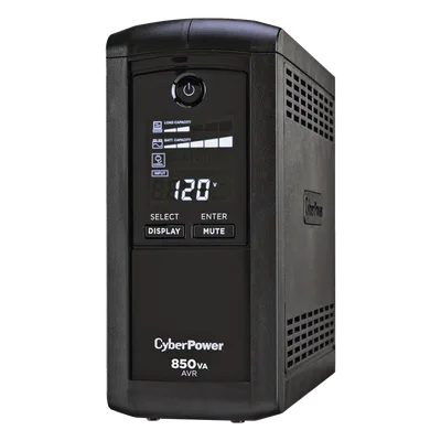 UPS Línea Interactiva / 850 VA / 510 W / 9 Tomas NEMA 5-15R / Pantalla LCD / Supresión 1080 J / Mini Torre