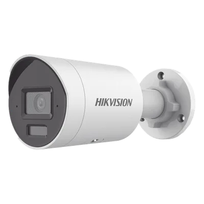 Cámara Bala IP / 8 Megapixel (4K) / Lente 2.8 mm / Dual Light 40 m (131.2 ft) / WDR 120 dB / PoE / IP67 / Micro SD 512 GB