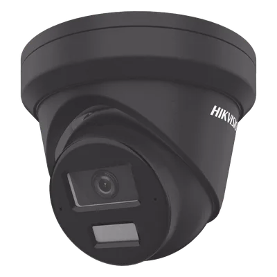 Cámara Turret IP / 4 Megapixel / Dual Light 30 m (98.4 ft) / WDR 120 dB / AcuSense / IP67 / PoE / MicroSD 512 GB