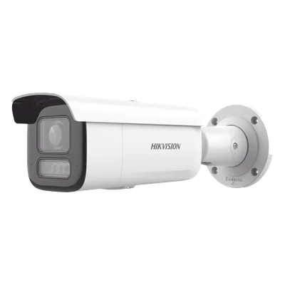 Cámara Bala IP / 6 Megapixel / Lente Motorizado 2.8-12 mm / Dual Light 60 m (196.9 ft) / WDR 120 dB / IP67 / IK10 / PoE+