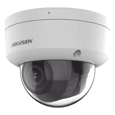 Cámara Domo IP / 6 Megapixel / Lente Motorizado 2.8-12 mm / Dual Light 40 m (131.2 ft) / WDR 120 dB / IP67 / IK10 / PoE / Alarmas I/O