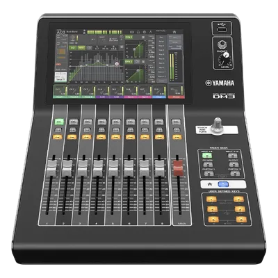Consola de Mezcla Digital / 16 Canales / 8 Salidas / Pantalla Táctil 9" / Dante Integrado / 12 XLR + 4 Combo / 6.5 kg