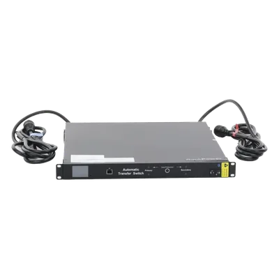 PDU Monitoreable ATS / 10 Salidas 5-15R / 20 A / 120 Vca / 1UR Horizontal / Conmutación IP / LCD 2.00 pulgadas