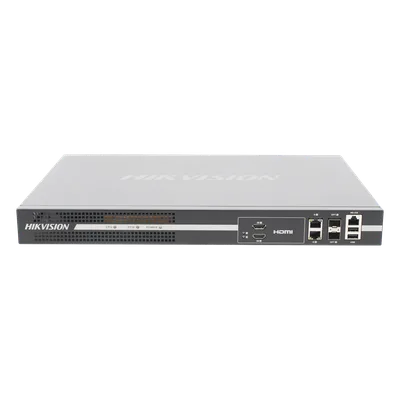 Decodificador de Vídeo IP / 8 Salidas HDMI 4K UHD / 128 Canales Simultáneos / Videowall 25 Cámaras por Pantalla / Dual Ethernet Gigabit / Fibra Óptica